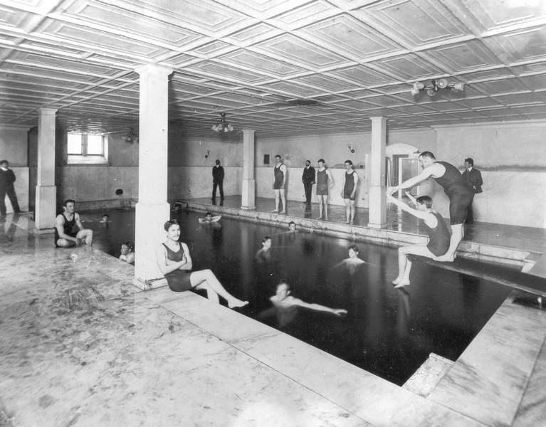1900 Houston Hall Swimming Pool